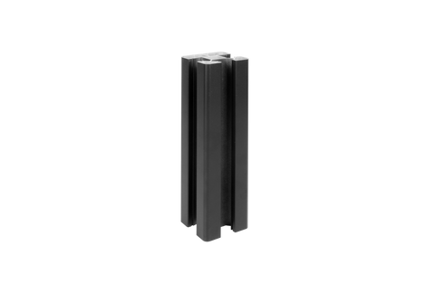 Aluminium composiet schutting paal compleet